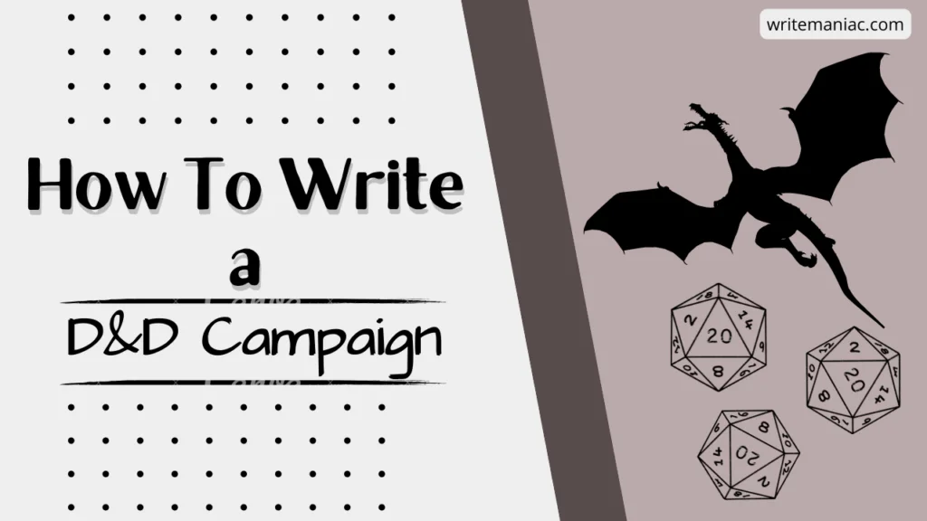 how to write a d&d campaign
