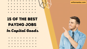 best paying jobs in capital goods