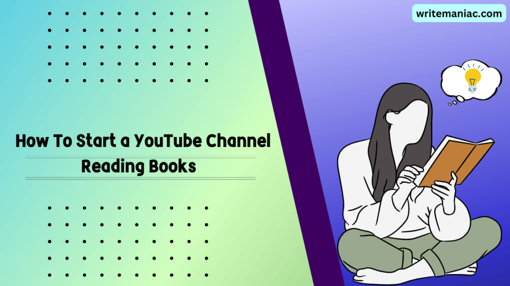 how to start a youtube channel reading books