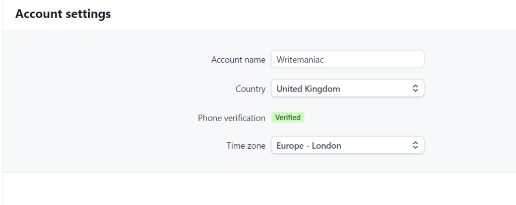 Phone verification Stripe